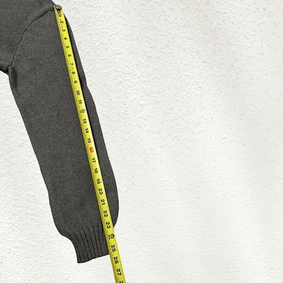 Ralph Lauren Oversized Crewneck Knit Sweater Light Gray Size XL - Picture 10 of 11